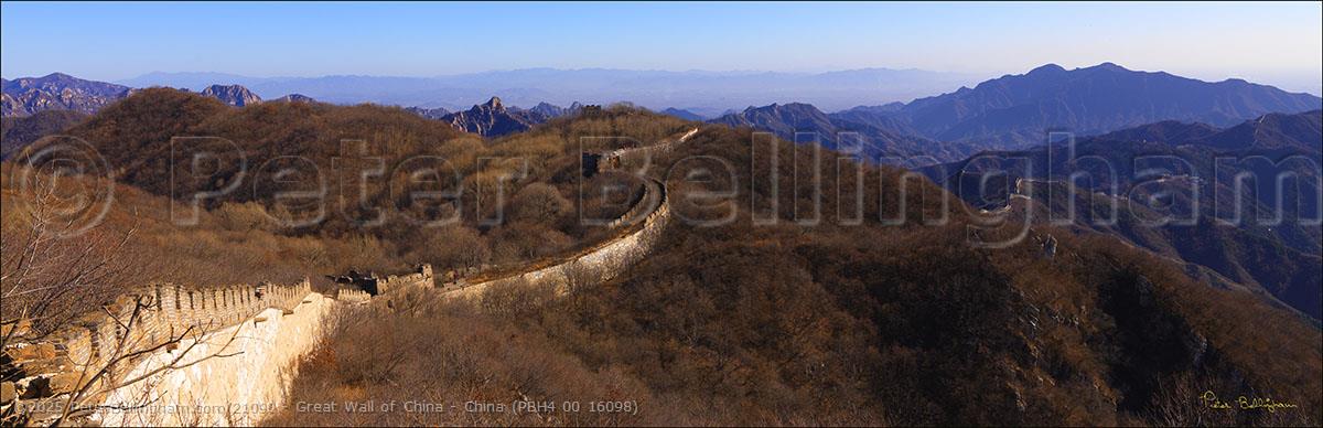 Peter Bellingham Photography Great Wall of China - China (PBH4 00 16098)